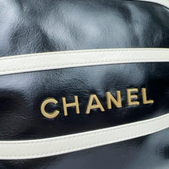 Chanel 22 Backpack Black And White 35cm AS3859 B16NY07735 - Image 5