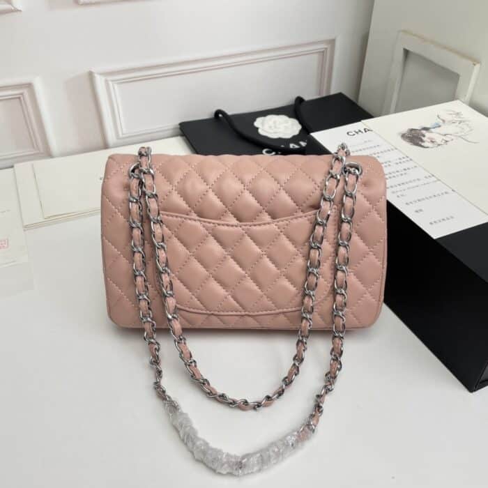 Chanel Classic Double Flap Bag Power Pink 25cm - Image 5