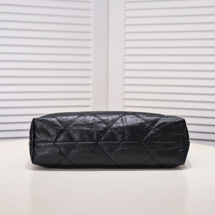 Chanel 22 Handbag Black 30cm AS3260 B08037 94305 - Image 5
