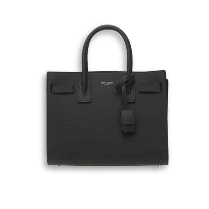 Saint Laurent Sac De Jour In Smooth Baby Black 26cm