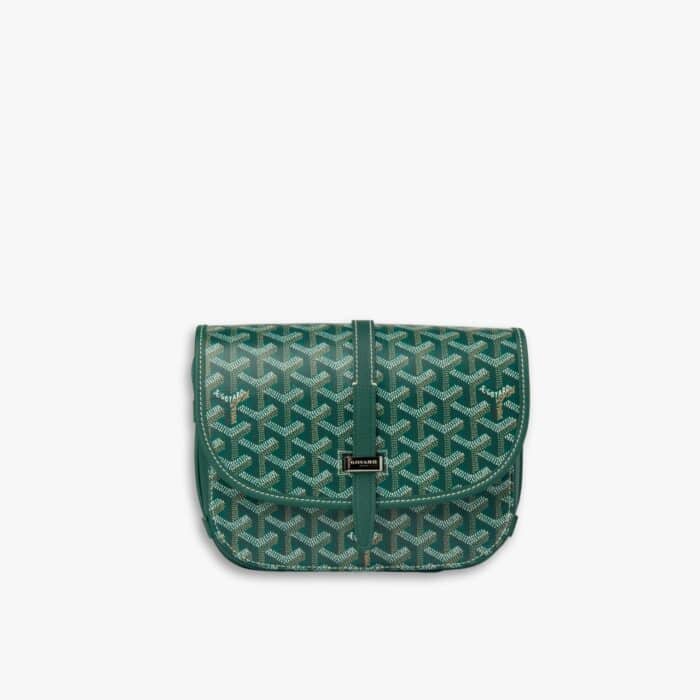 Goyard Belvedere PM Bag Green 19CM
