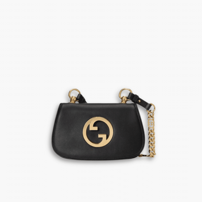 Gucci Blondie Mini Shoulder Bag Black 21cm 724645 UXX0G 1000 - Image 9