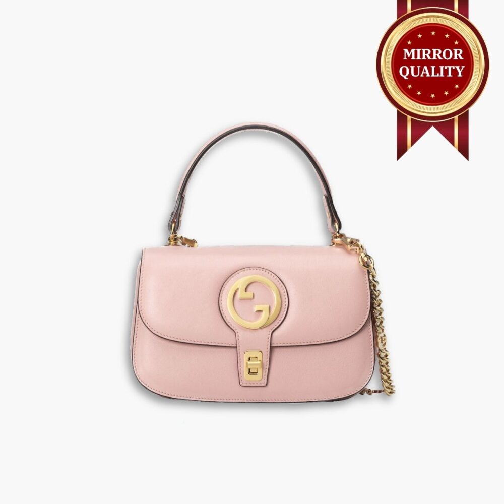 Mirror Quality - Gucci Blondie Top Handle Bag Light Pink 23cm 735101 UXX0G 6910