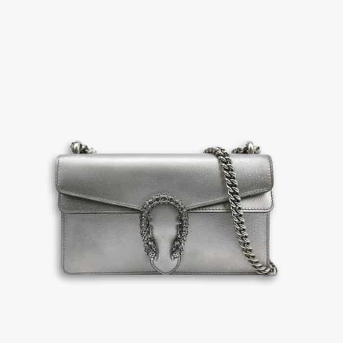 Gucci Dionysus Bag Silver 28 cm