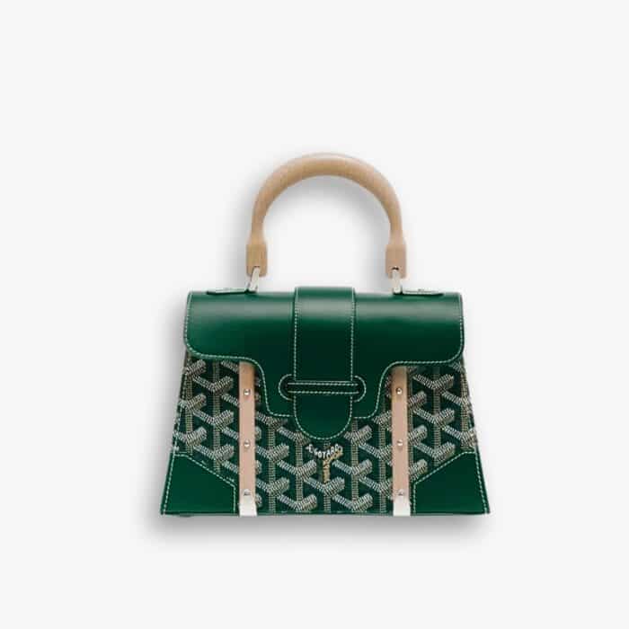 Goyard Saïgon Structuré Mini Bag Green 21Cm