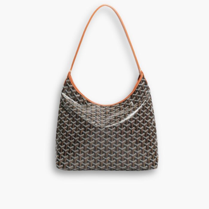 Goyard Bohème Hobo Bag Black And Tan 42Cm