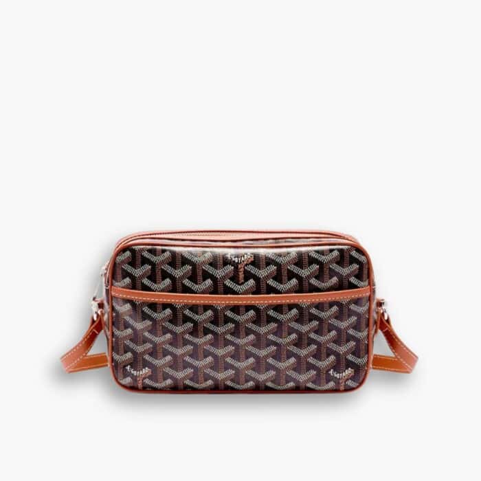 Goyard Cap Vert Pm Bag Black And Tan 22Cm