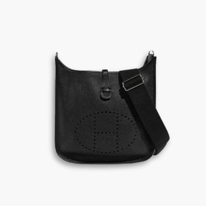 Hermes Evelyne 29 Clemence Black 29cm