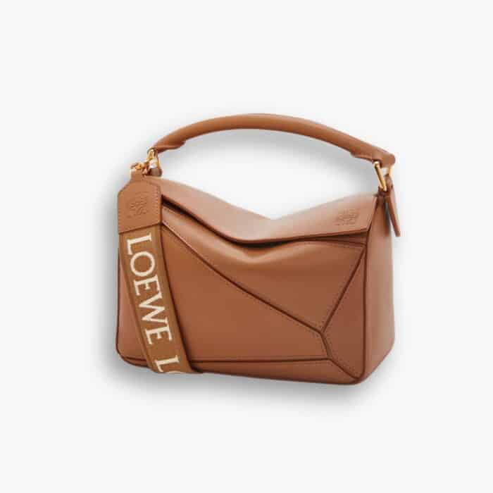 Loewe Small Puzzle Bag Satin Oak 24cm A510S21XA9 3980