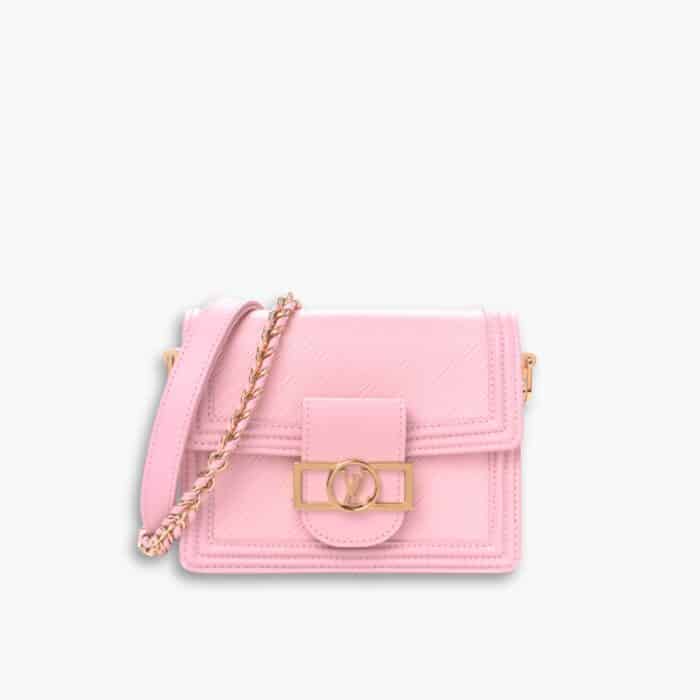 Louis Vuitton Epi Mini Dauphine Rose 20cm