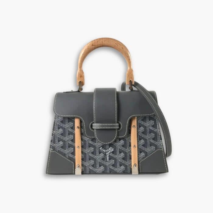 Goyard Saïgon Structuré Mini Bag Grey 21Cm