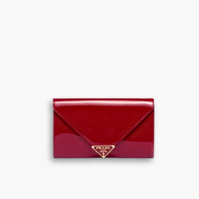 Prada Patent Leather Mini Bag Red 20cm