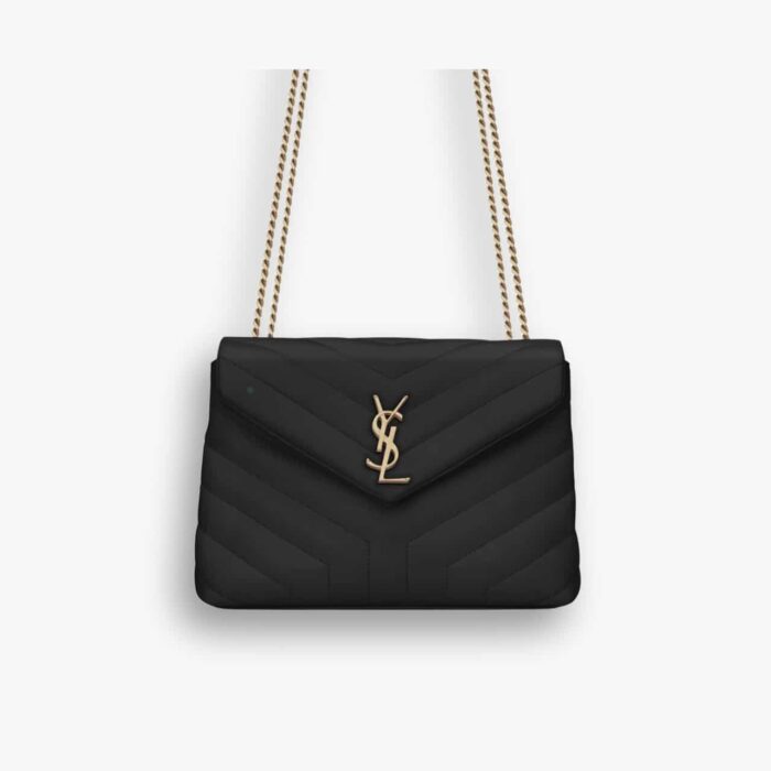 Saint Laurent Loulou Medium Black 32cm 574946dv7271000