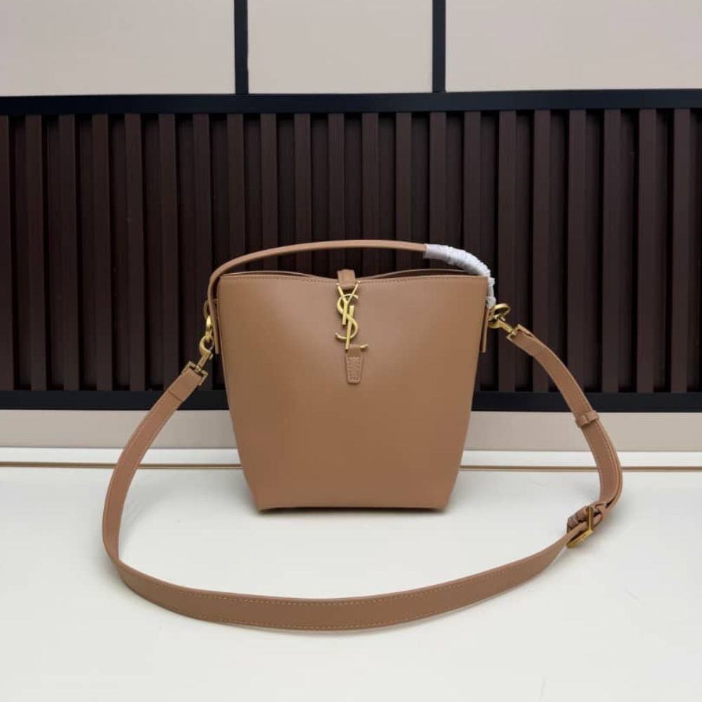 Alternative view of Saint Laurent Le 37 In Shiny Brown 26cm
