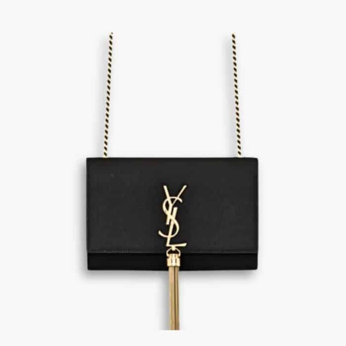 Saint Laurent Mini Voltaire In Box Black 21cm