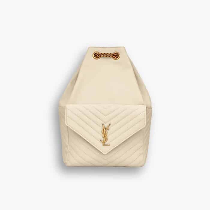 Saint Laurent Joe Backpack Cream 22cm