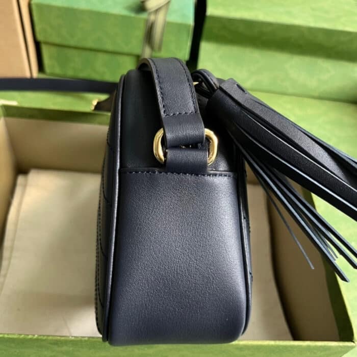 Gucci Blondie Small Shoulder Bag Black 21cm ‎742360 1IV0G 1000 - Image 4