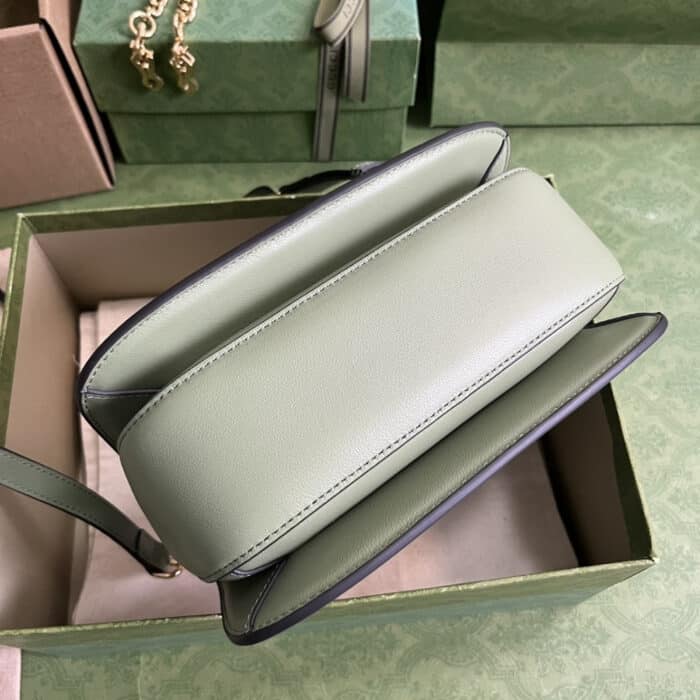 Gucci Blondie Top Handle Bag Light Green 23cm 735101 UXX0G 3408 - Image 4