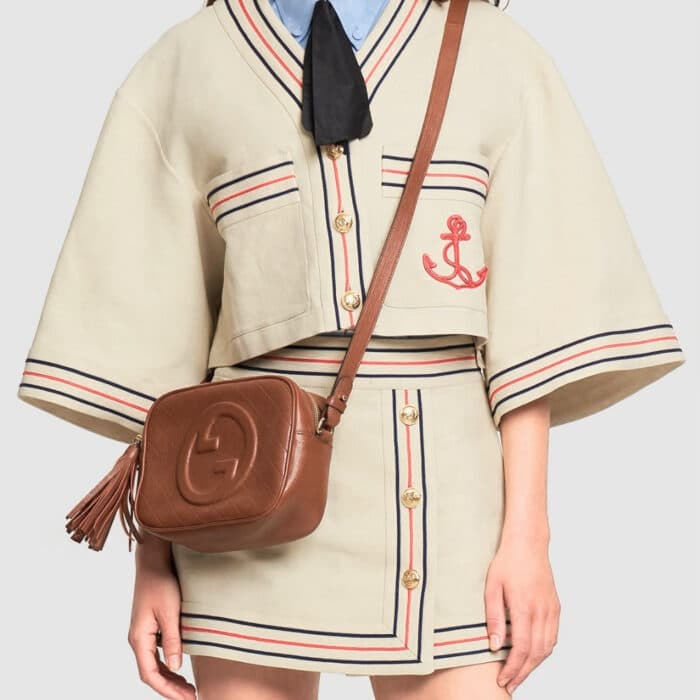 Gucci Blondie Small Shoulder Bag Brown 21cm ‎742360 1IV0G 6420 - Image 9