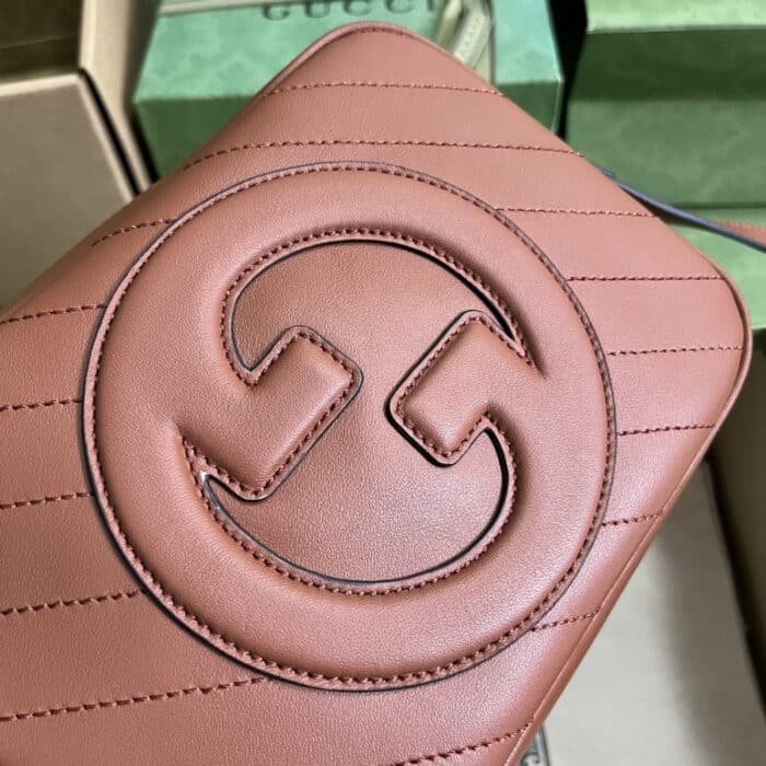 Gucci Blondie Small Shoulder Bag Brown 21cm ‎742360 1IV0G 6420 - Image 5