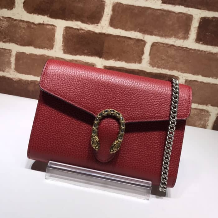 Gucci Dionysus Mini Bag Red 20 cm - Image 2