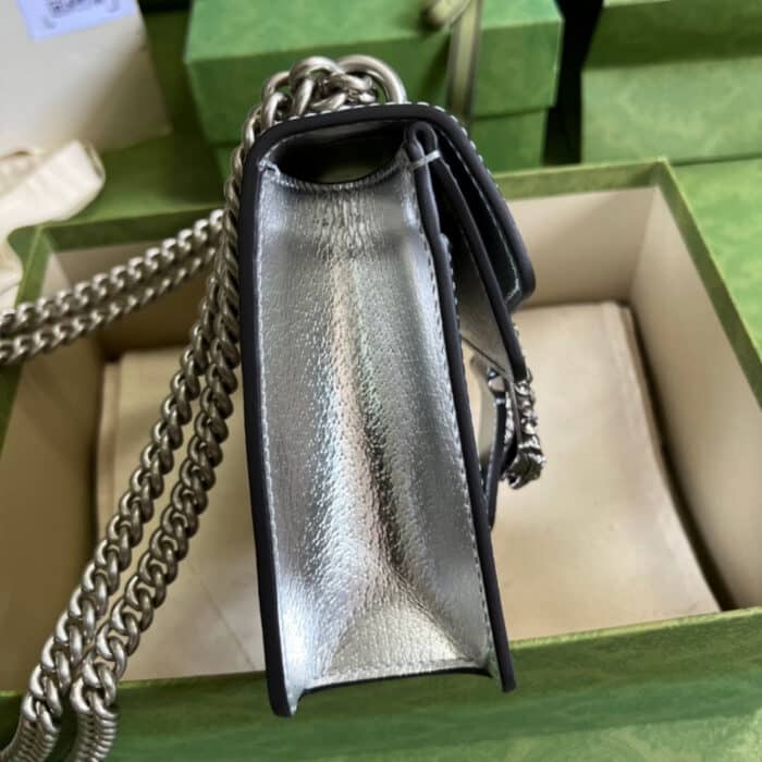 Gucci Dionysus Mini Bag Silver 20 cm 696804 1TRCN 1281 - Image 5