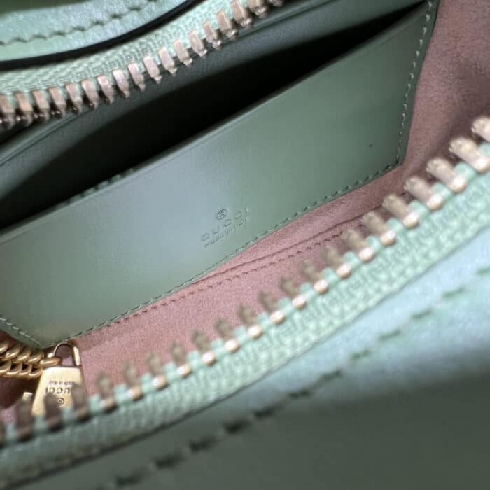 Gucci Marmont Mini Bag Green 21.5 cm 699514 AABZN 6707 - Image 8
