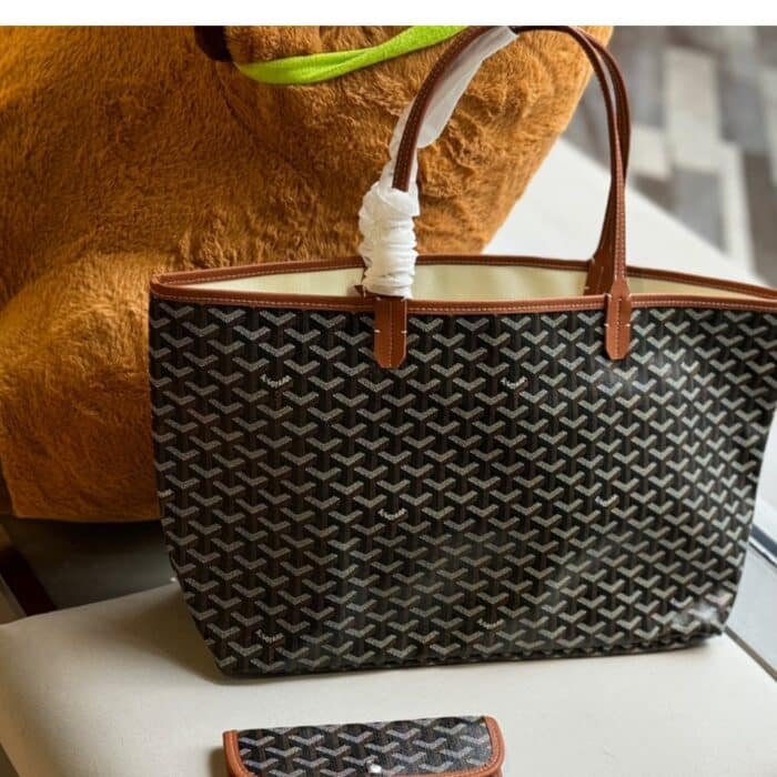 Goyard Artois PM Bag Black And Tan 34Cm - Image 2