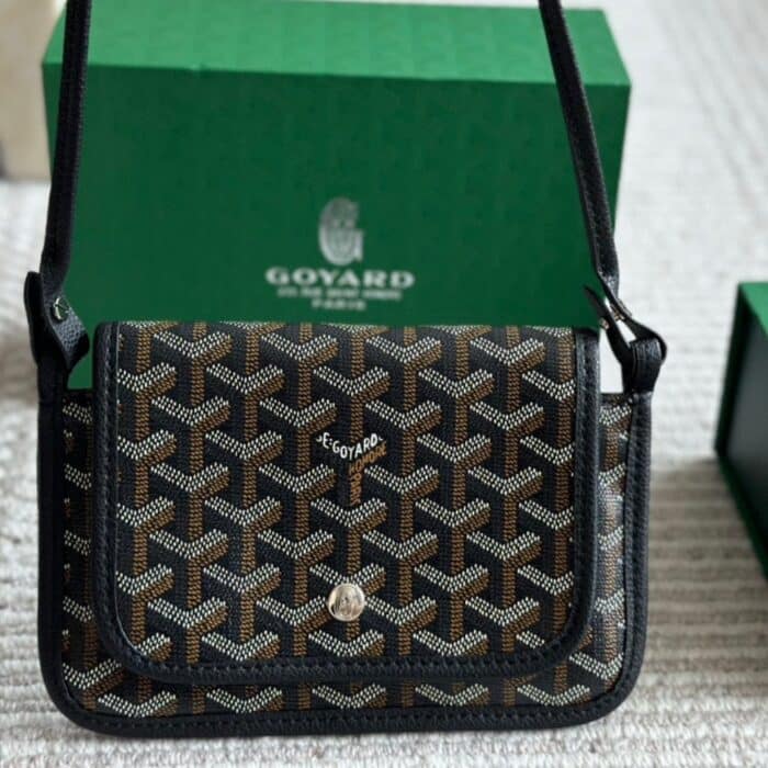 Goyard Plumet Pocket Wallet Black 22Cm - Image 2
