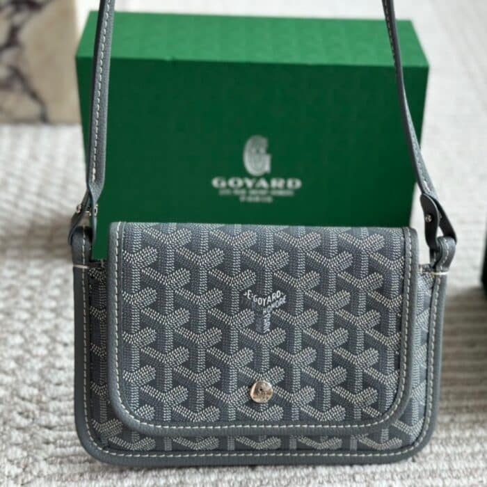 Goyard Plumet Pocket Wallet Grey 22cm - Image 2
