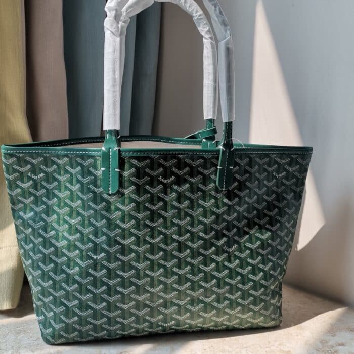 Goyard Saint Louis PM Bag Green 45Cm - Image 4