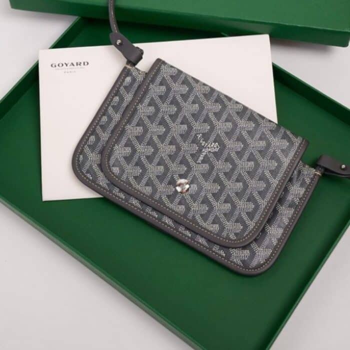 Goyard Plumet Pocket Wallet Grey 22cm - Image 3