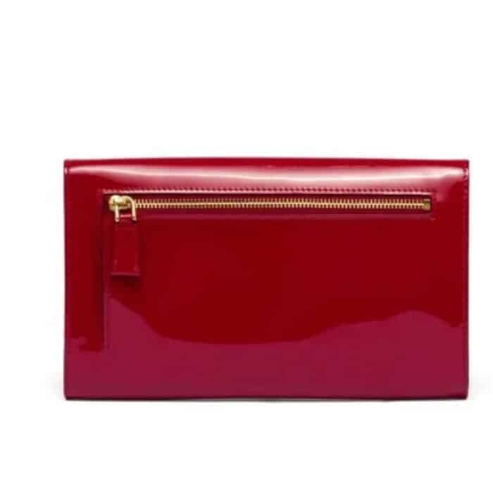 Prada Patent Leather Mini Bag Red 20cm - Image 3