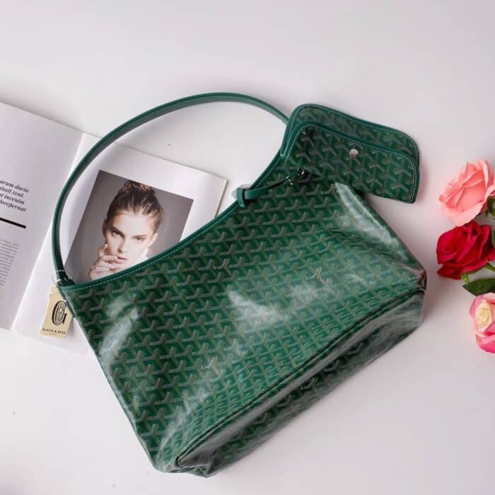 Goyard Bohème Hobo Bag Green 42Cm - Image 5
