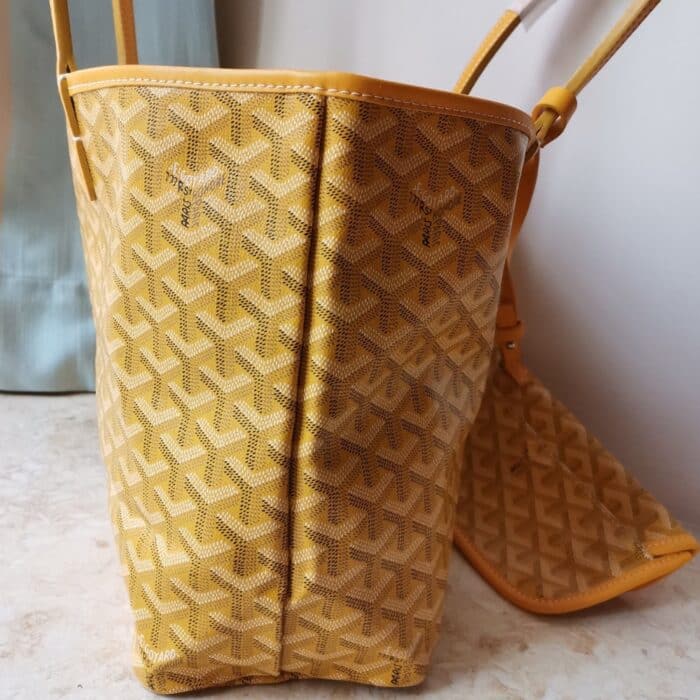 Goyard Saint Louis PM Bag Yellow 45Cm - Image 6