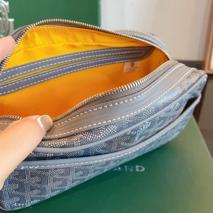 Goyard Cap Vert Pm Bag Grey 22Cm - Image 6