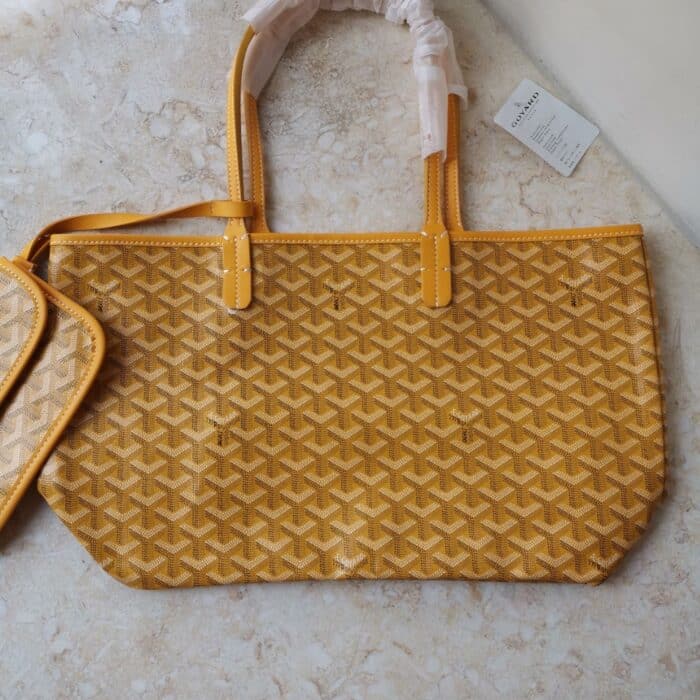 Goyard Saint Louis PM Bag Yellow 45Cm - Image 7