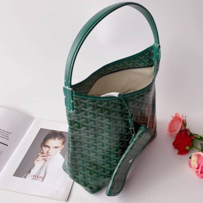 Goyard Bohème Hobo Bag Green 42Cm - Image 7