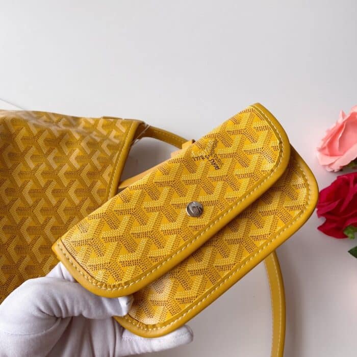 Goyard Bohème Hobo Bag Yellow 42Cm - Image 6