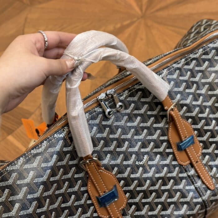 Goyard Boston 50 Black And Tan 50Cm - Image 6