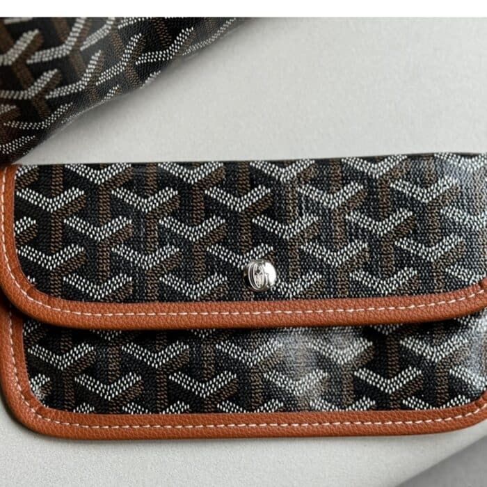 Goyard Artois PM Bag Black And Tan 34Cm - Image 7