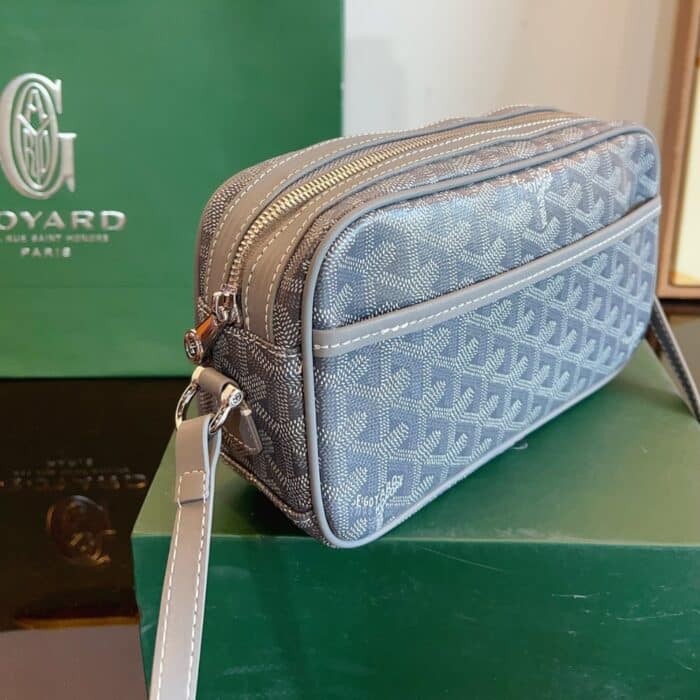 Goyard Cap Vert Pm Bag Grey 22Cm - Image 9