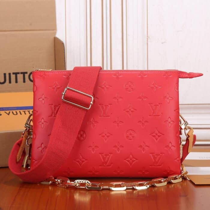 Louis Vuitton Coussin PM 26cm Red M57792 - Image 8
