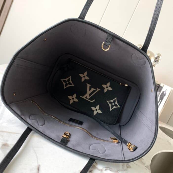 Louis Vuitton Neverfull MM Monogram Empreinte 31cm M58907 - Image 6
