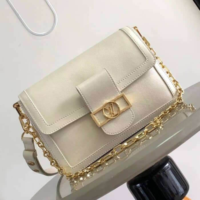 Louis Vuitton Dauphine Soft MM 24cm M25050 - Image 9