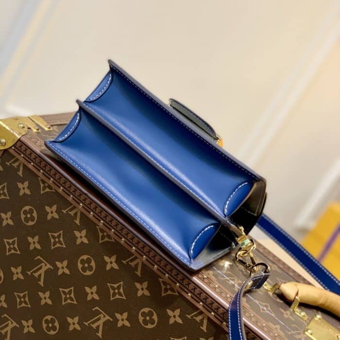 Louis Vuitton Mini Dauphine Denim Blue 20cm - Image 5