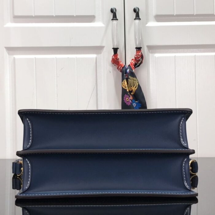 Louis Vuitton Dauphine MM Denim Blue 25cm M59631 - Image 4