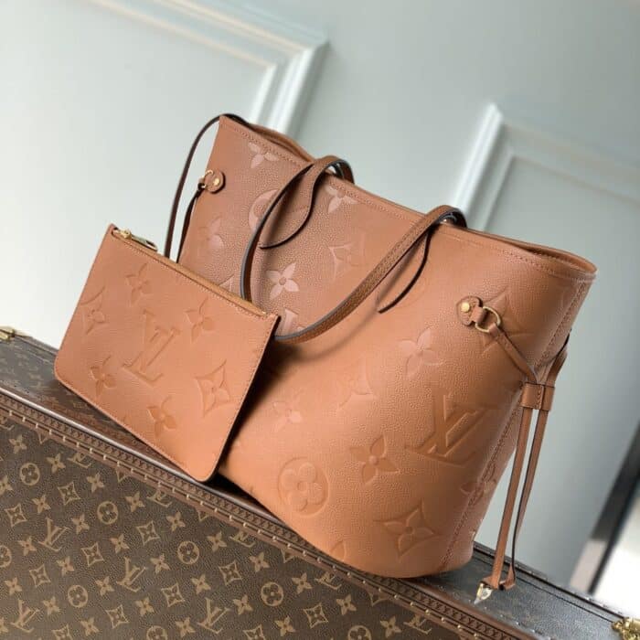 Louis Vuitton Neverfull MM Monogram Empreinte 32cm M12605 - Image 4