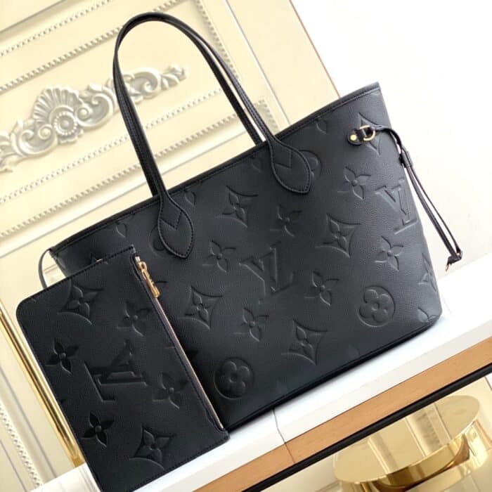 Louis Vuitton Neverfull MM Monogram Empreinte 31cm M45685 - Image 8