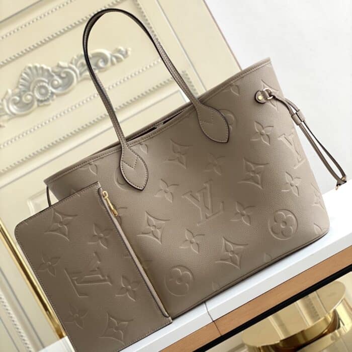 Louis Vuitton Neverfull MM Monogram Empreinte 31cm M45686 - Image 9